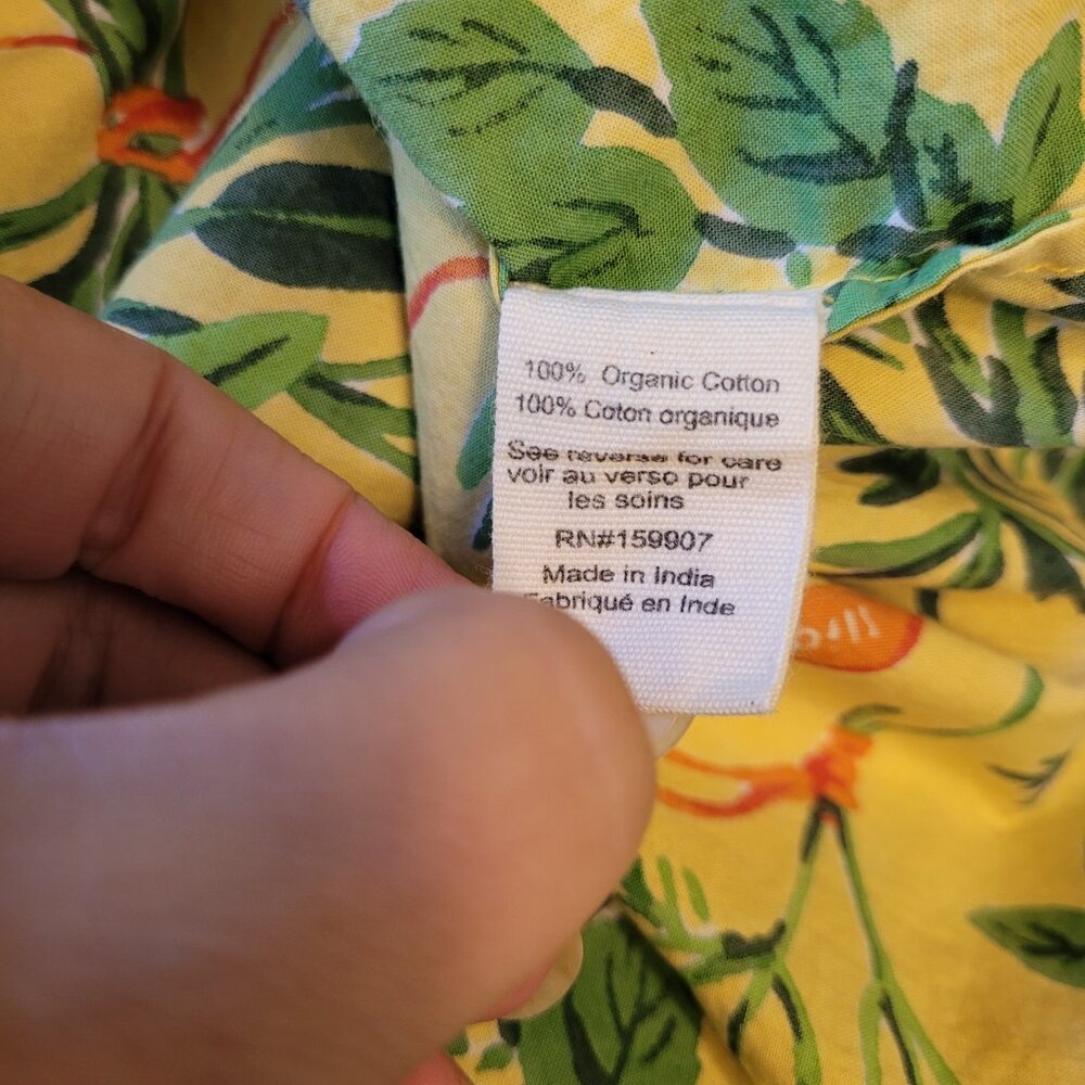 Printfresh Herb Garden Button Down Short Sleeve P… - image 6